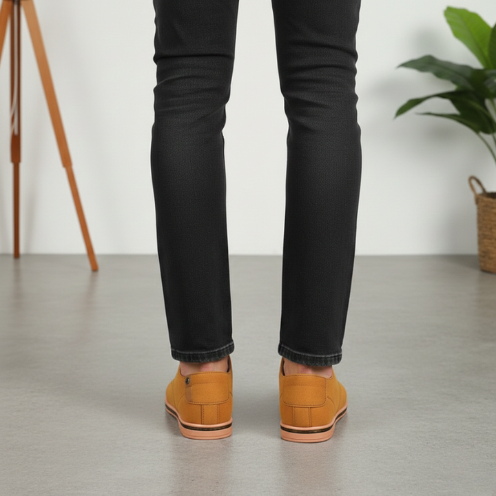 Kylen | Men’s Casual Suede-Style Oxford Shoes, Versatile Lace-Up