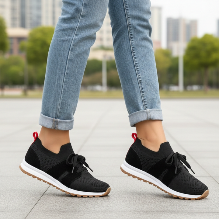 Kelly | Women's Walking Sneakers Arch Support, Cushioned Footbed