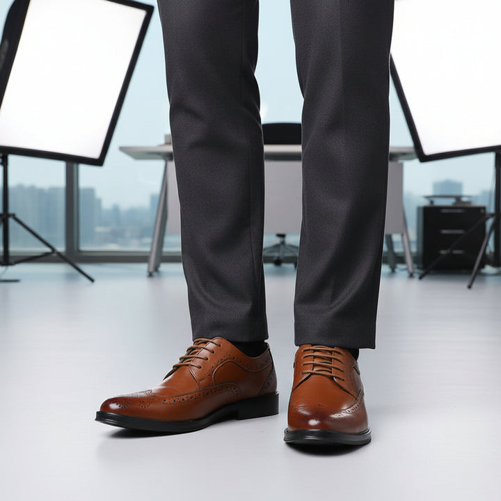 Kylen | Men's Classic Shoes, Brogue Detailing