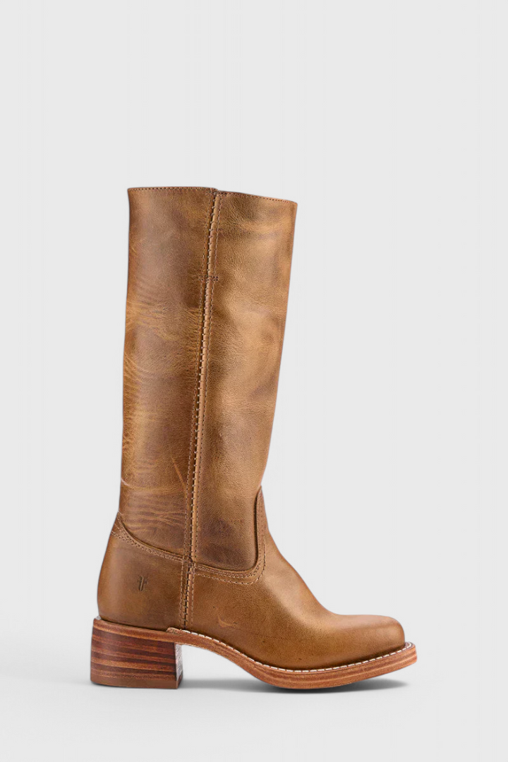 Kelly | Women's Knee High Boots, Stacked Heel