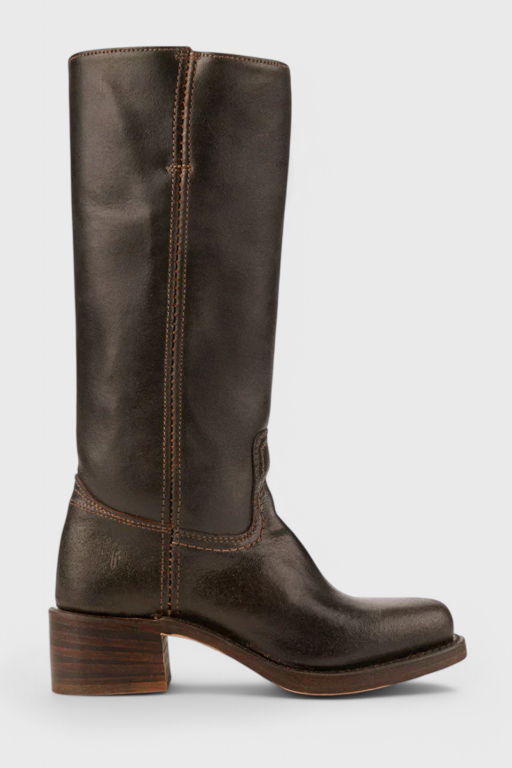 Kelly | Women's Knee High Boots, Stacked Heel