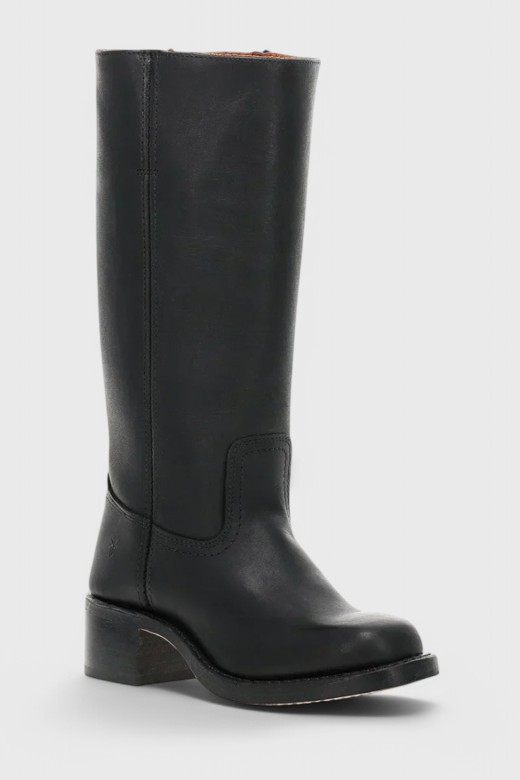 Kelly | Women's Knee High Boots, Stacked Heel