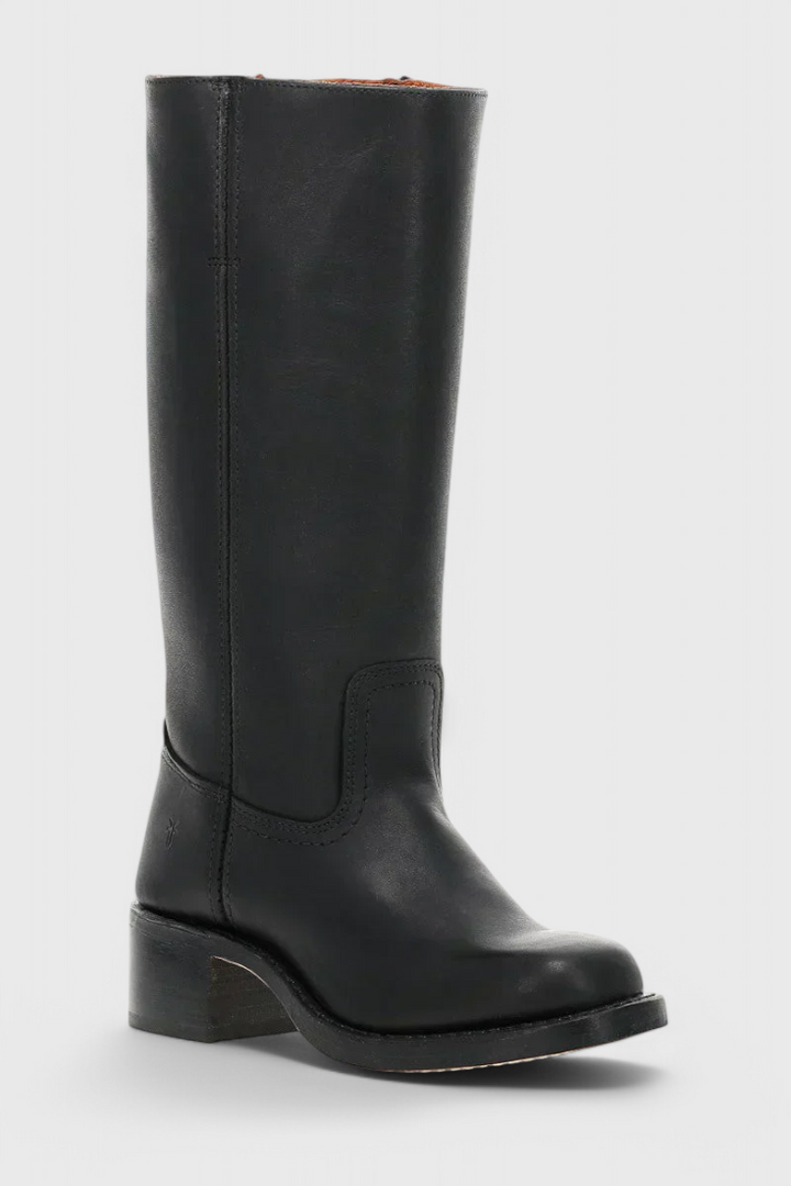 Kelly | Women's Knee High Boots, Stacked Heel