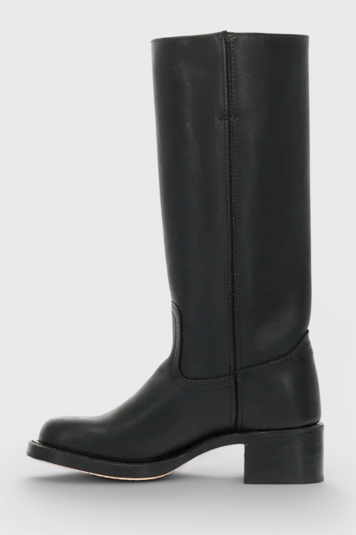 Kelly | Women's Knee High Boots, Stacked Heel