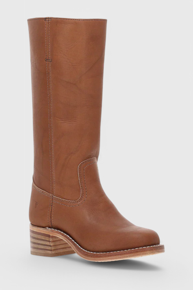 Kelly | Women's Knee High Boots, Stacked Heel