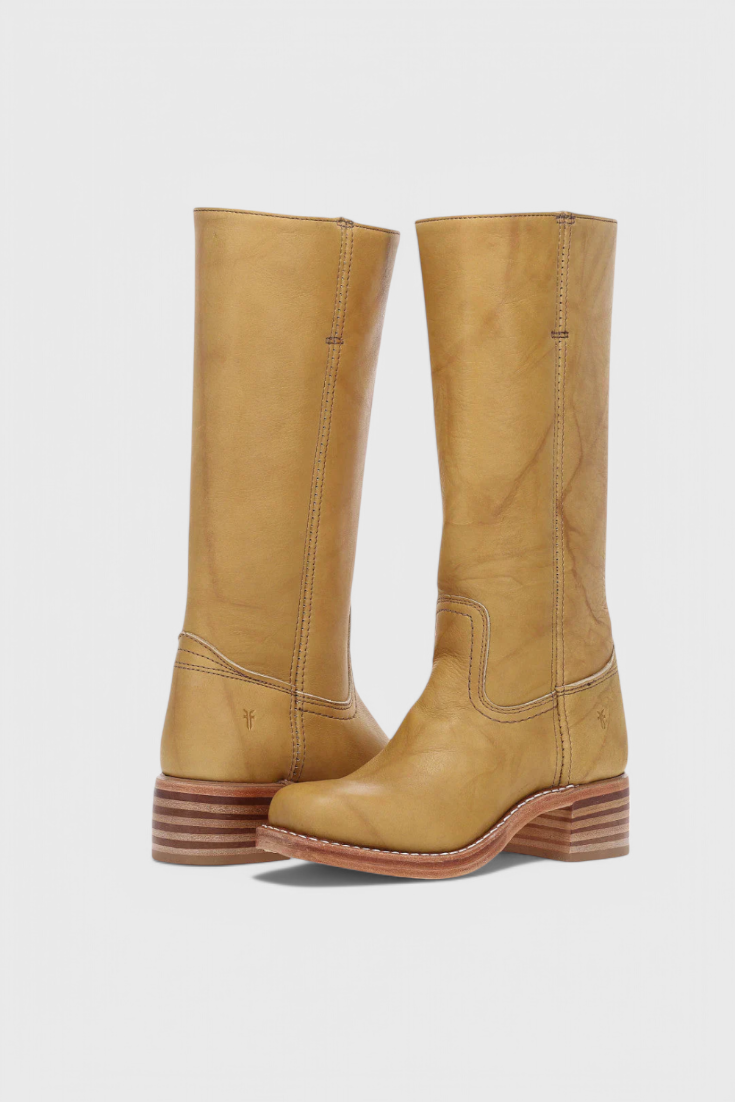 Kelly | Women's Knee High Boots, Stacked Heel
