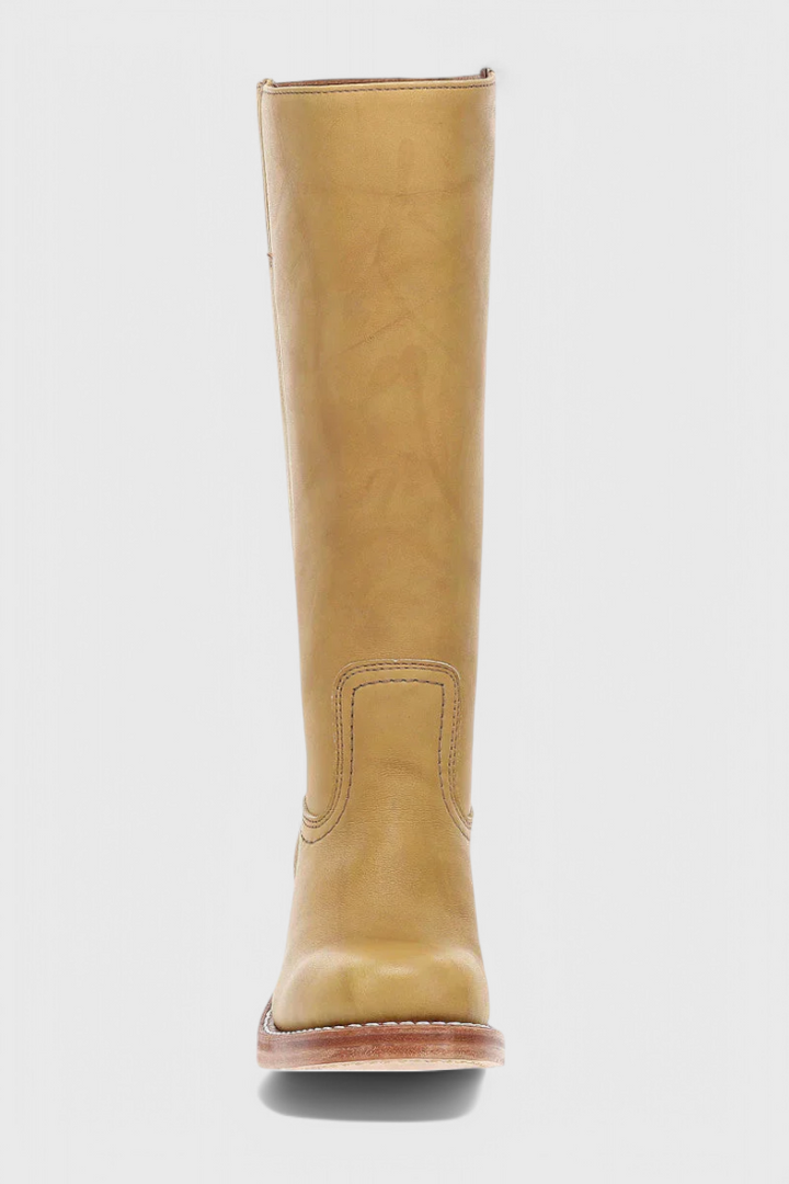 Kelly | Women's Knee High Boots, Stacked Heel