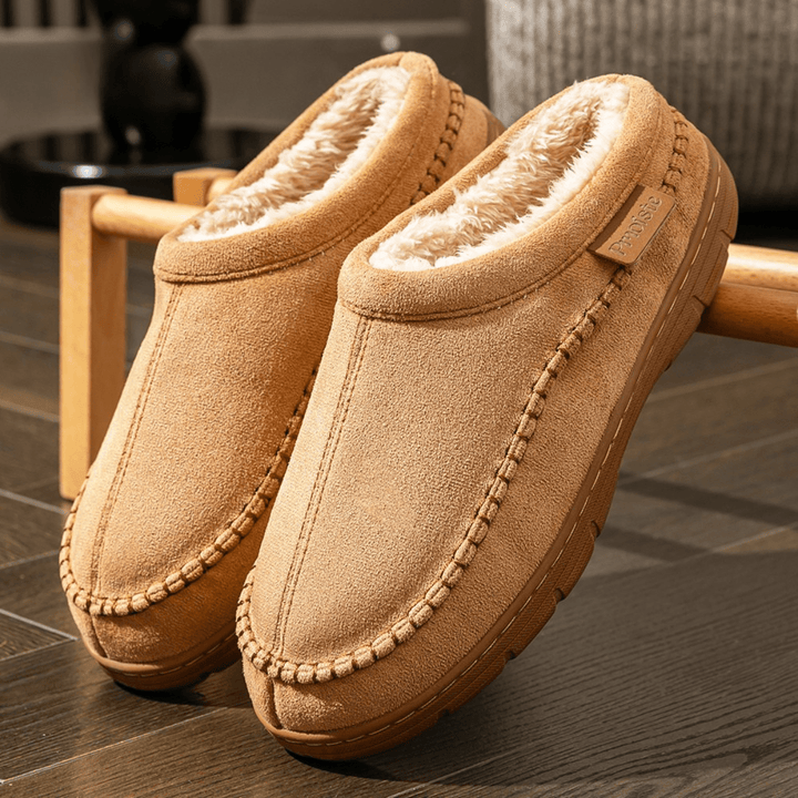 Kylen | Men’s Cozy Indoor & Outdoor Slippers with Durable Sole & Fleece Lining