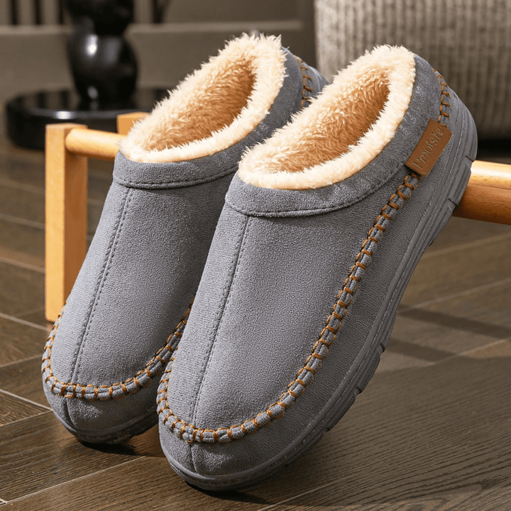 Kylen | Men’s Cozy Indoor & Outdoor Slippers with Durable Sole & Fleece Lining