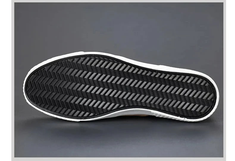 Kylen | Men's Slip-On Sneakers, Side Zipper Design