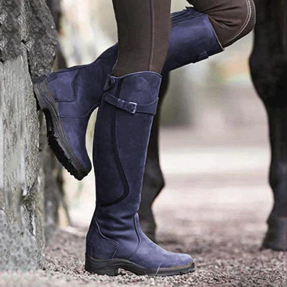 Kelly | Women's Knee-High Waterproof Boots, Grip Sole